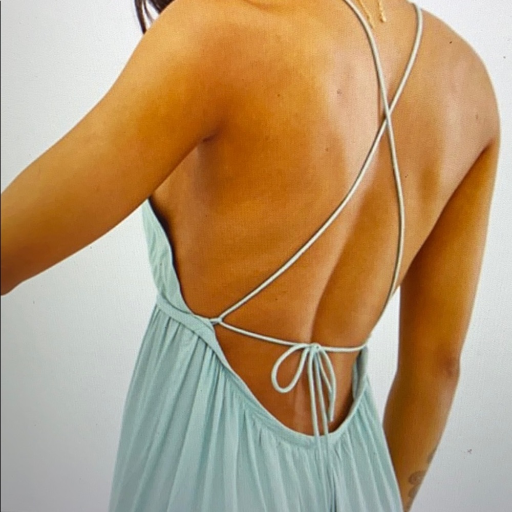 Aqua open back maxi dress NWT - Picture 2 of 4